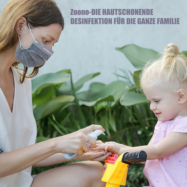 Starter Paket Handdesinfektion ZOONO® 50ml  und 120 ml ZOONO® Oberflächendesinfektion